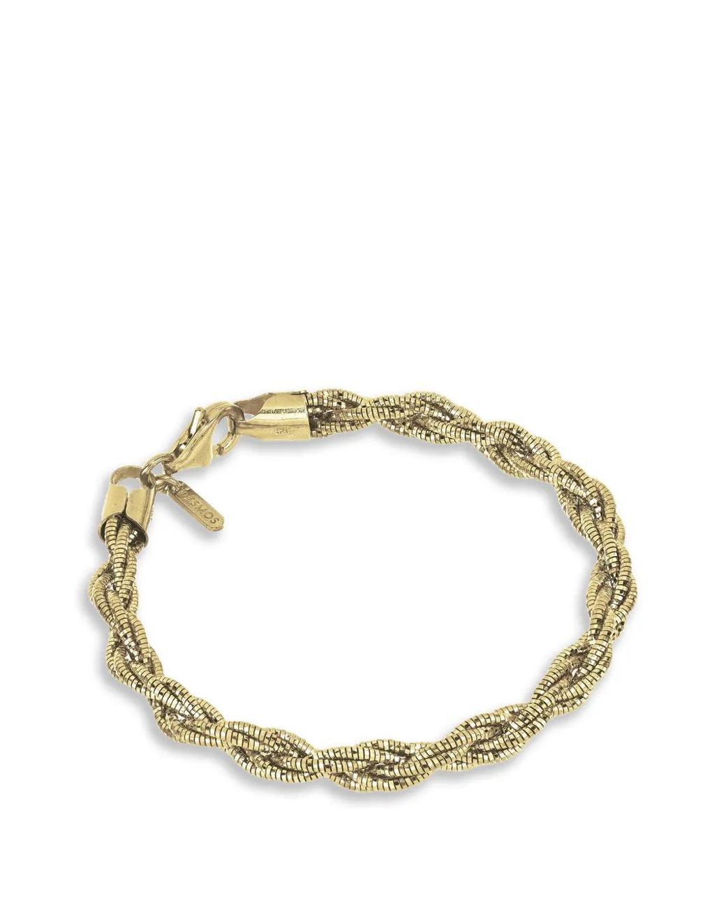 Desmo Metallic Spring Rope Armband