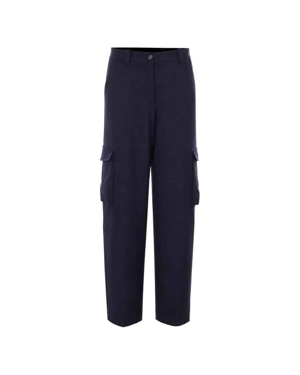 Pinko Blue Caldaro Cargo Pants