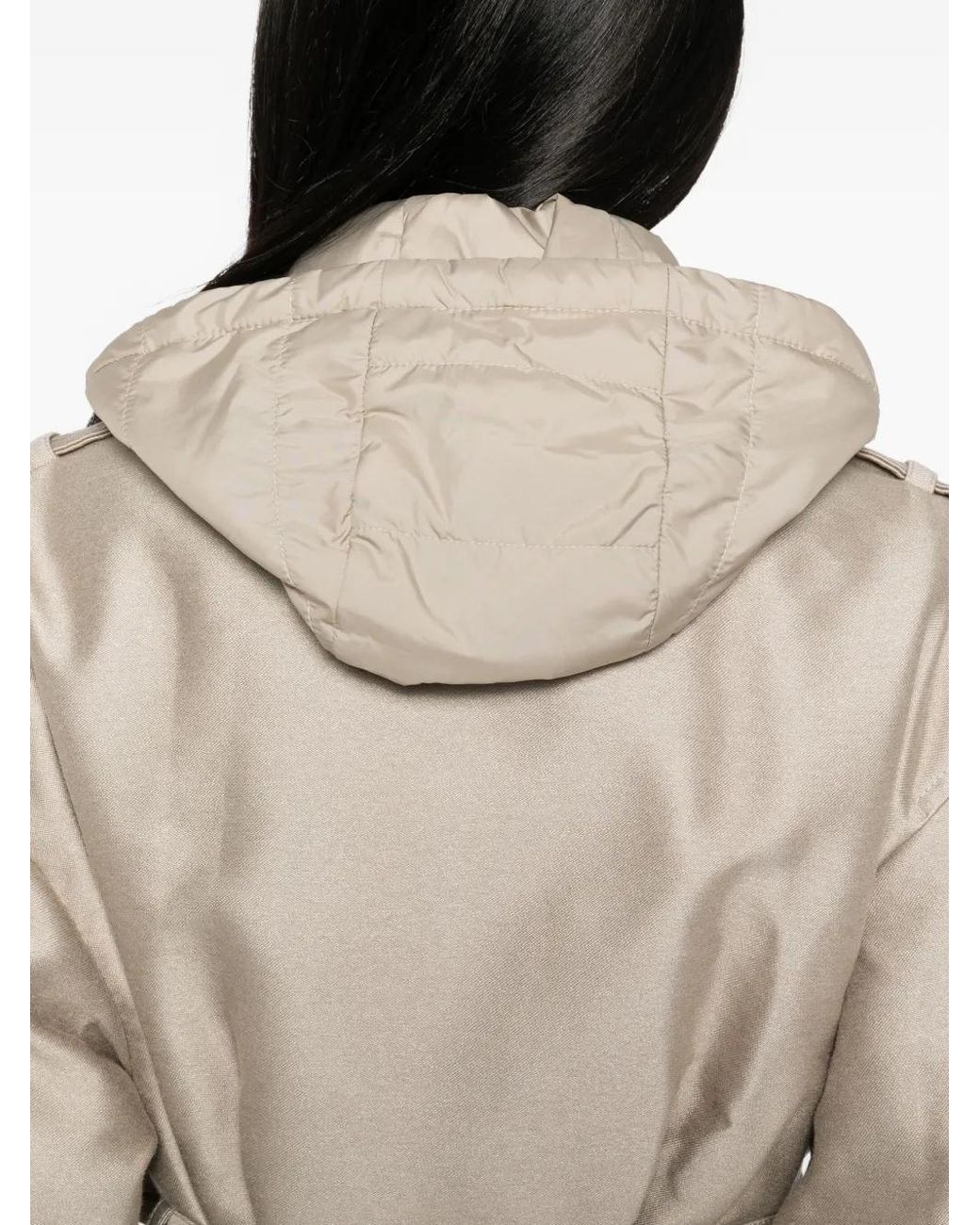 Moncler Natural Embroidered-Logo Jacket