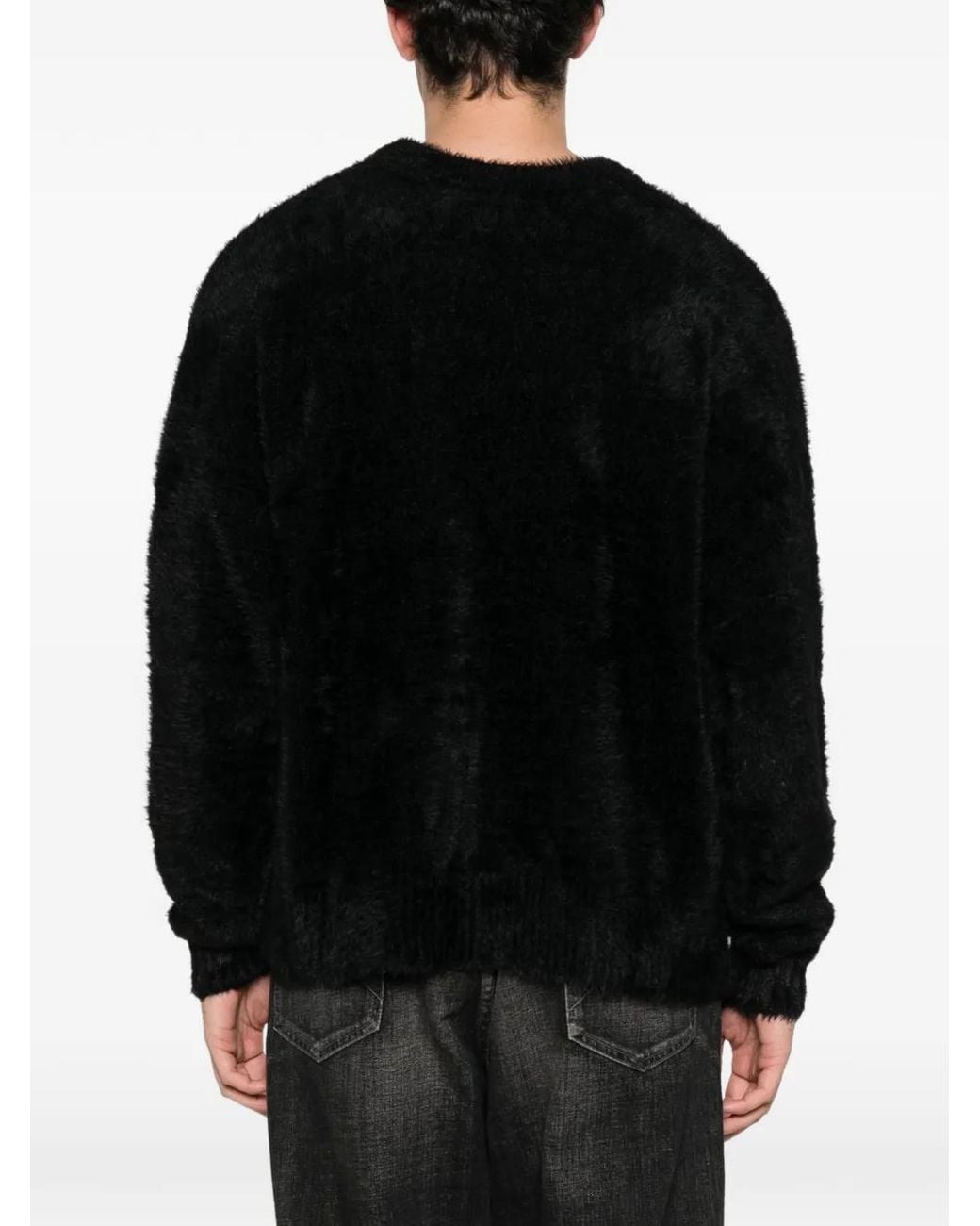 RETERNITY Black Essential Sweater for men