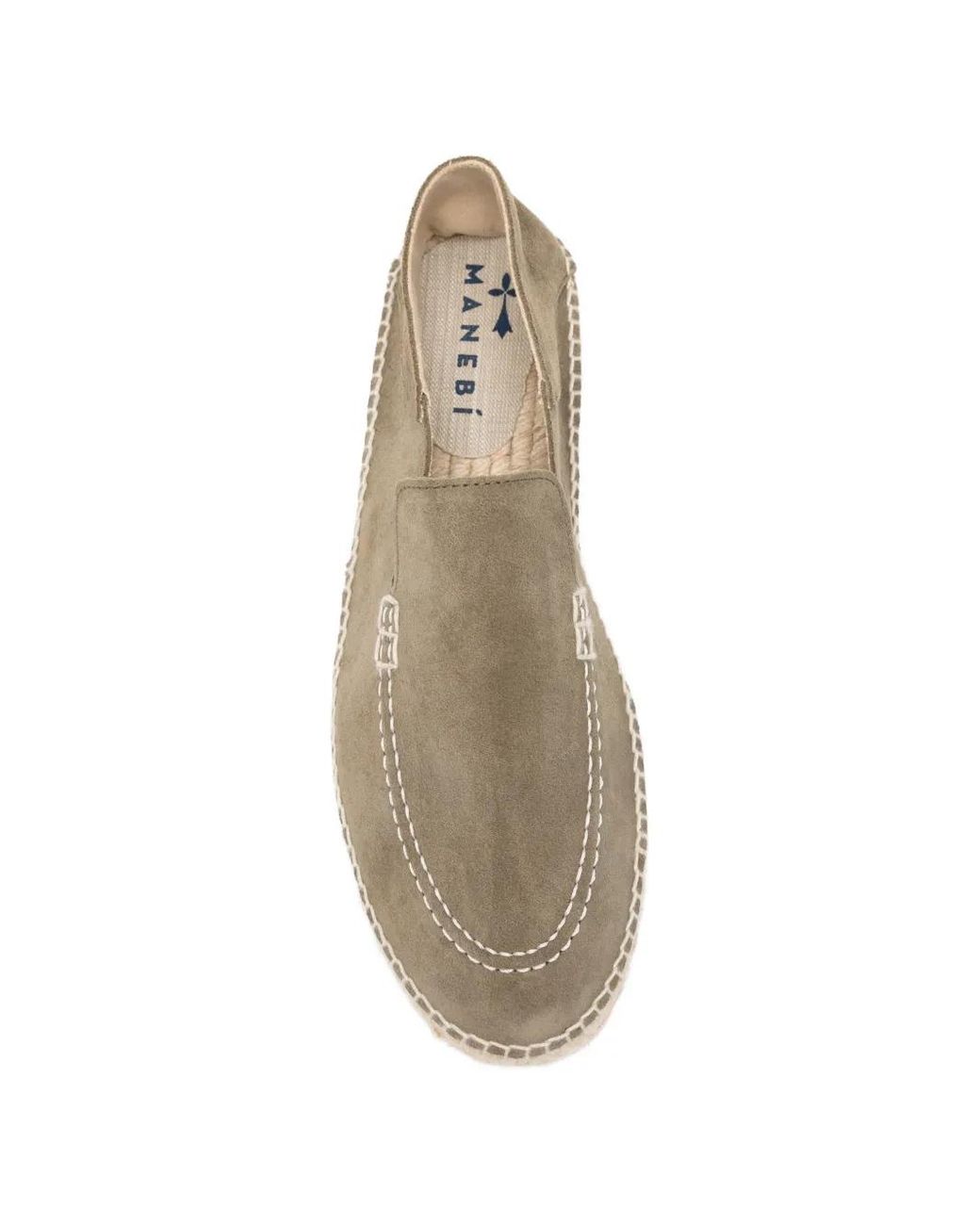 Manebí Brown Flat Espadrilles for men