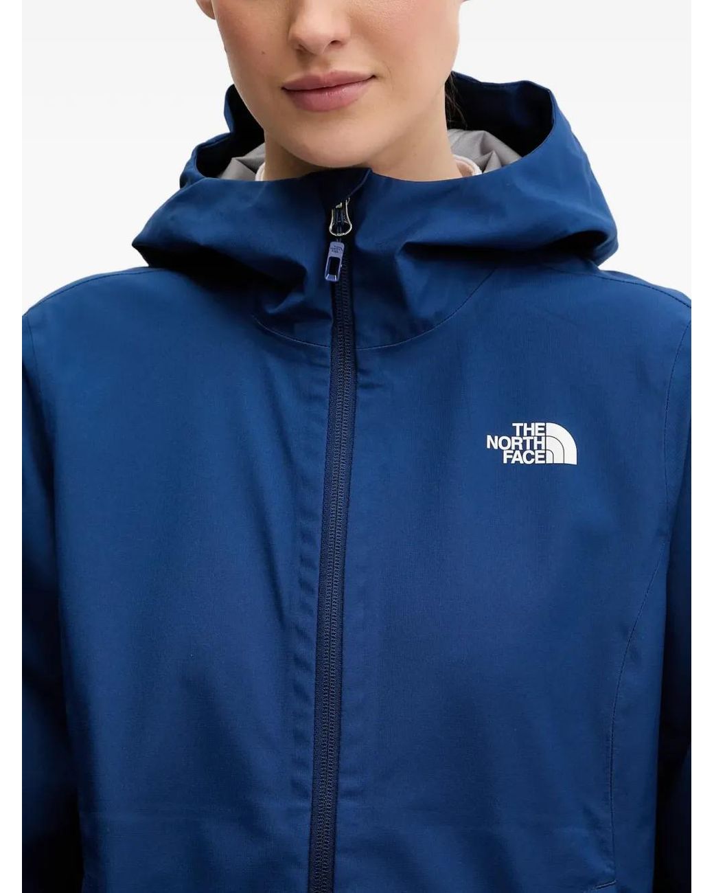 The North Face Blue Zip-Up Lightweight Jacket