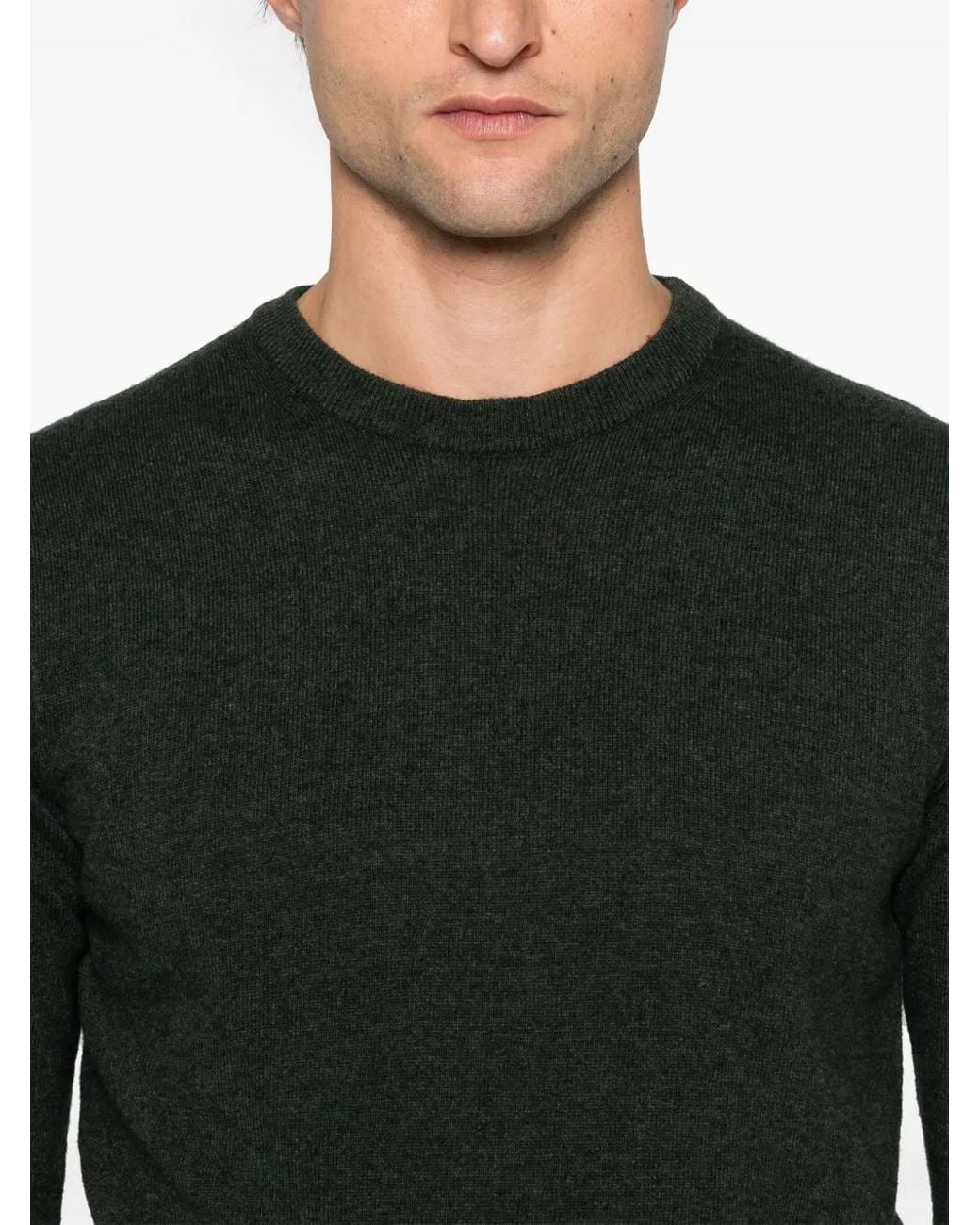Woolrich Green Wool Sweater for men