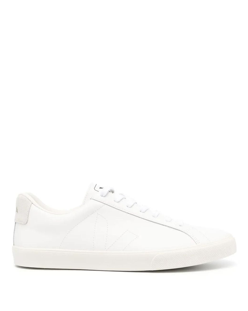 Veja White Esplar Lace-Up Sneakers for men