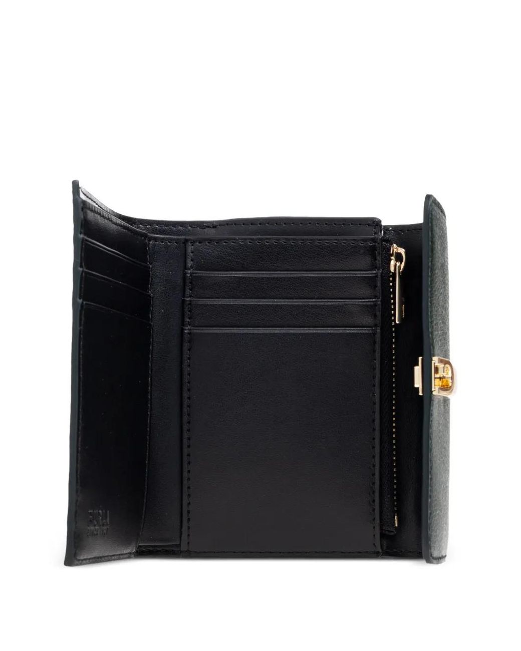 Furla Black Iride Small Wallet