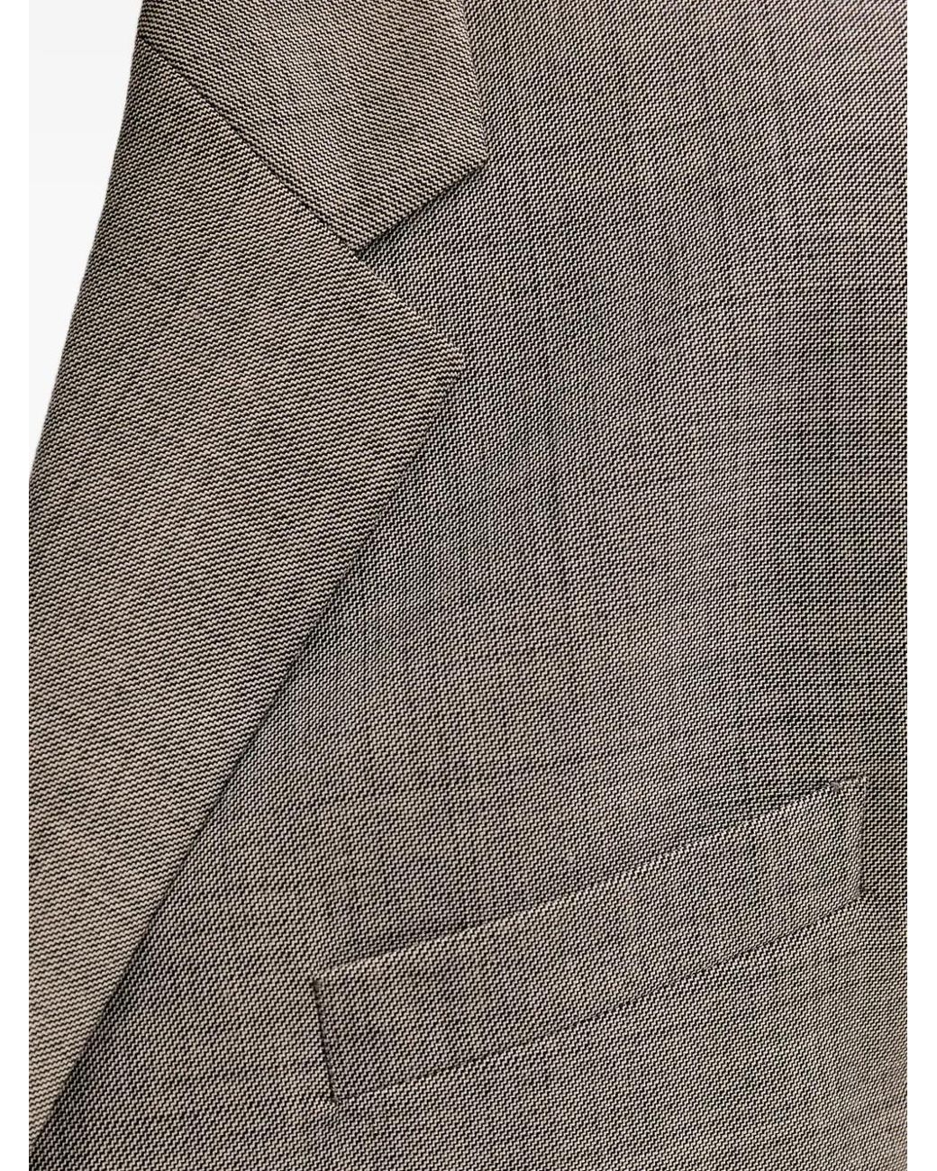 Filippa K Gray Side-Pocket Buttoned Blazer for men