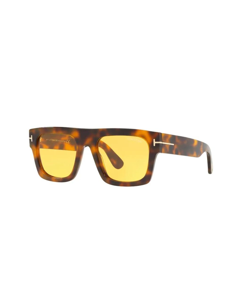Tom Ford Yellow Morgan Square-frame Sunglasses