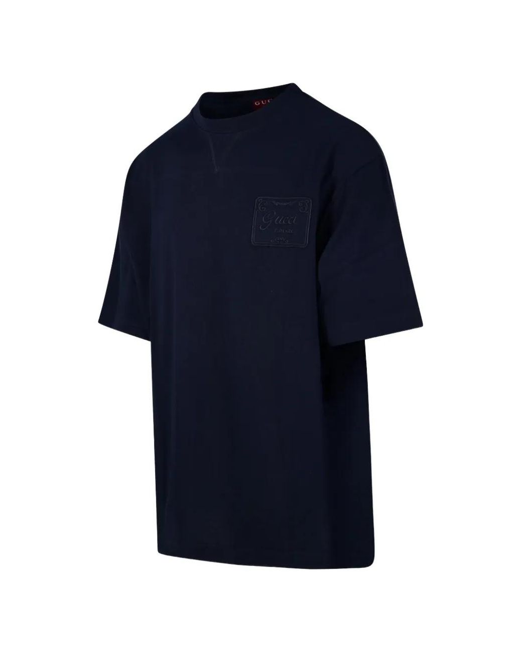 Gucci Blue Patch T-Shirt for men