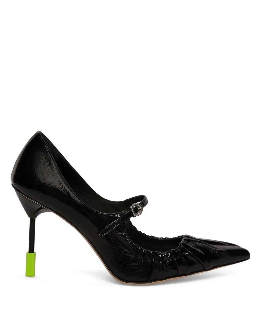 MSGM Black 90Mm Iconic Heel Pumps