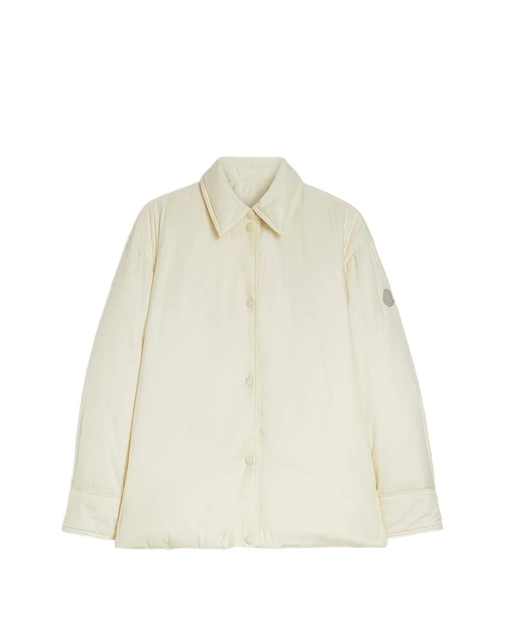 Jil Sander White X Moncler Padded Shirt Jacket