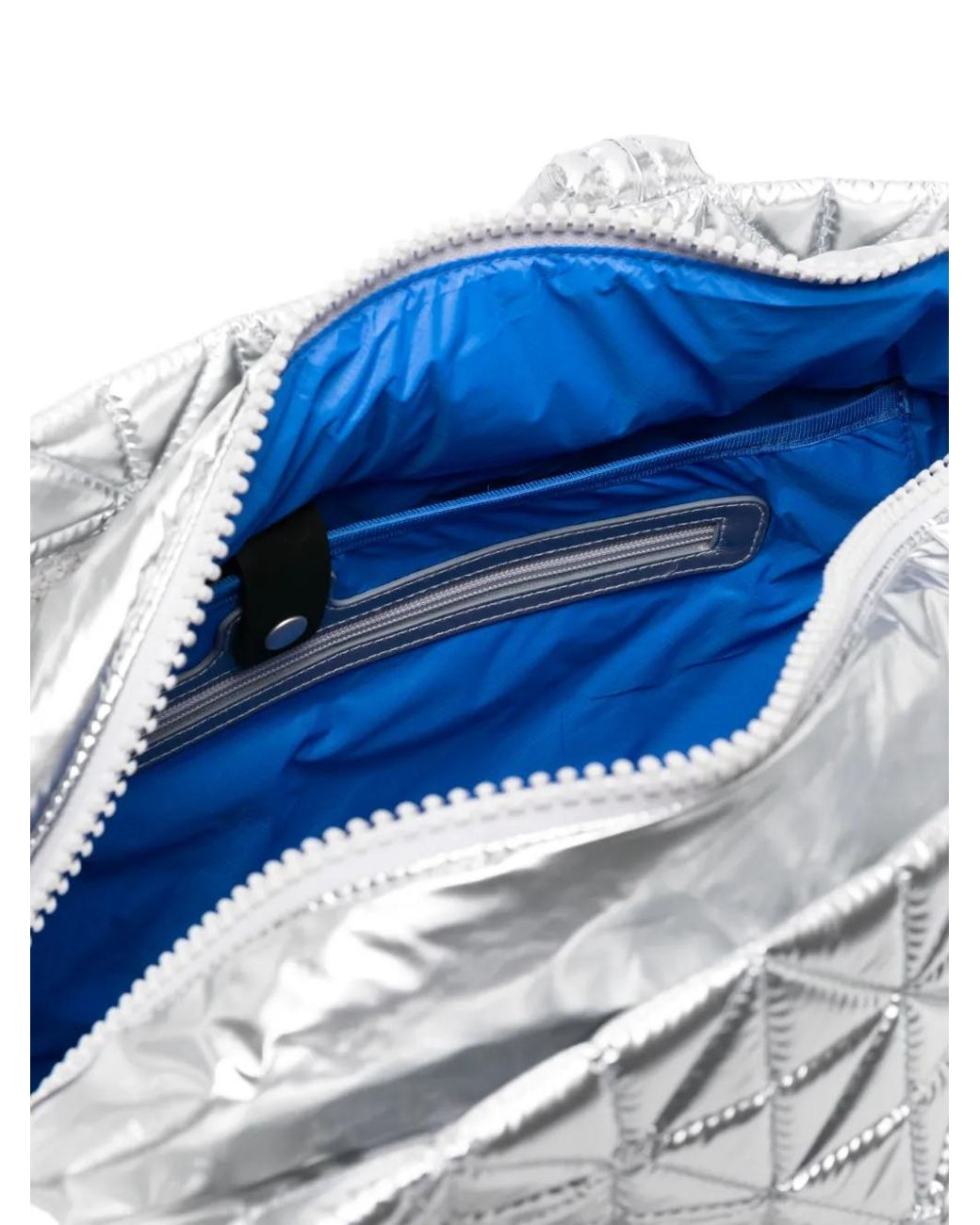 VEE COLLECTIVE White Medium Vee Tote Bag