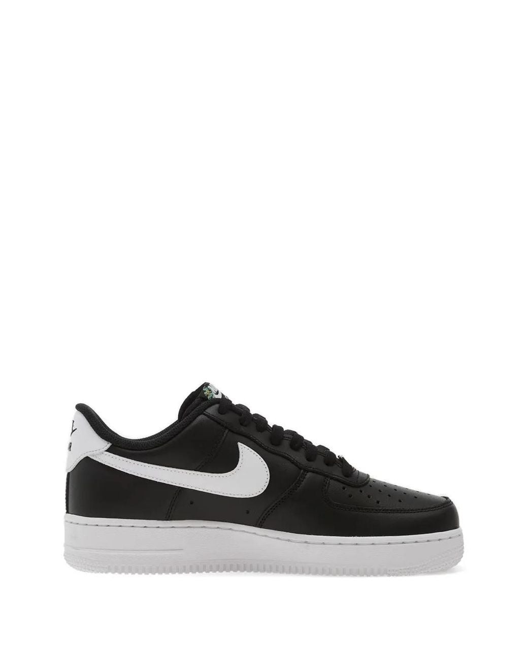 Nike Black Air Force 1 '07 Premium Flowers Sneakers