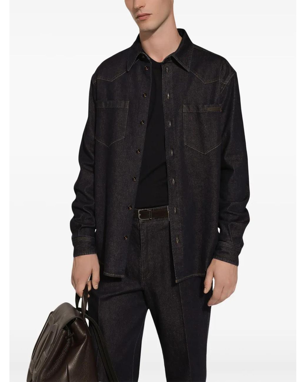 Dolce & Gabbana Black Shirts for men