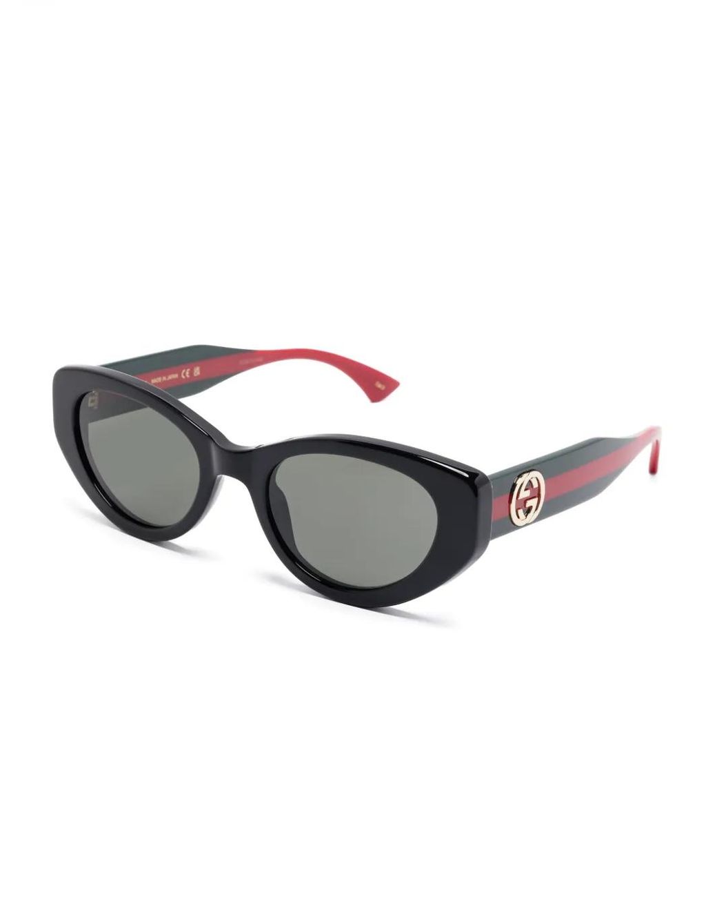 Gucci Black Cat Eye-Frame Sunglasses