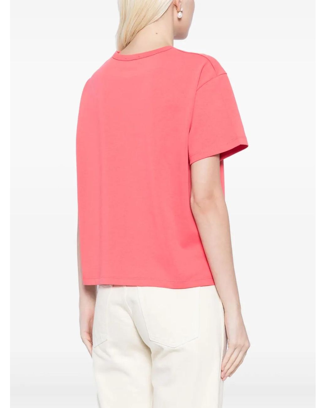A.P.C. Pink Box Cotton T-Shirt