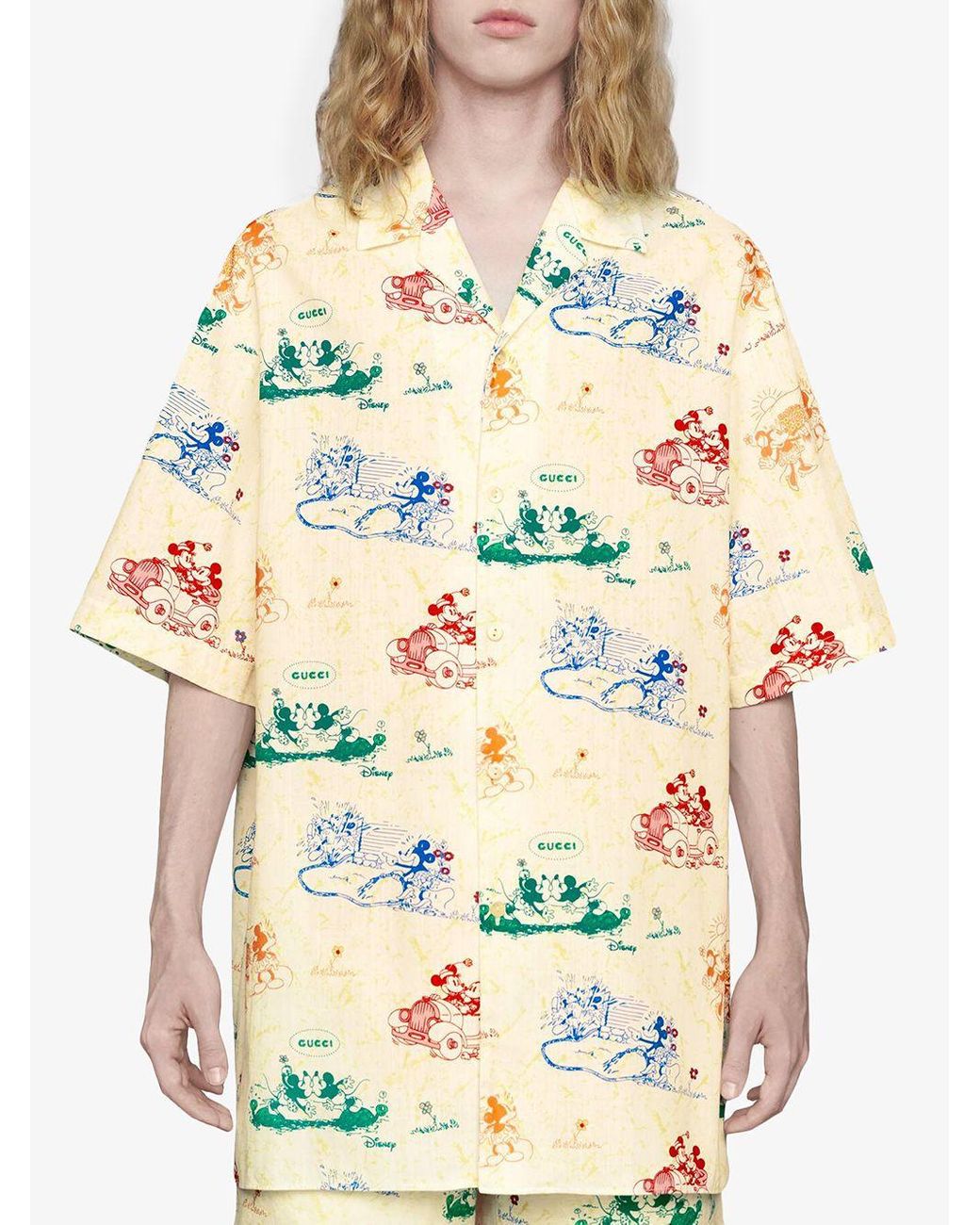 Gucci Disney X Oversize Bowling Shirt 