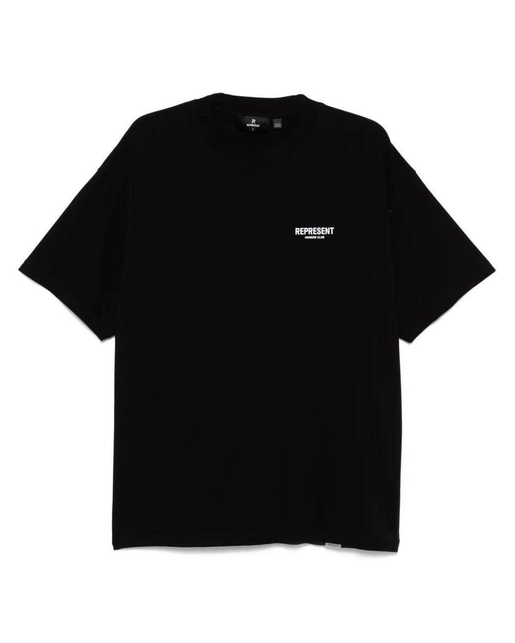 Represent Black Represet Owners Club T-Shirt for men