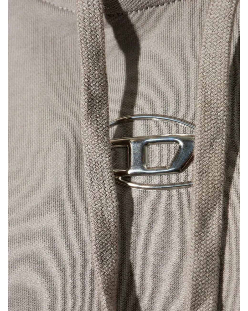 DIESEL Gray Sweaters for men