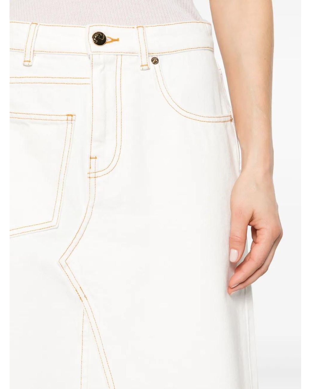 Tory Burch White Skirts