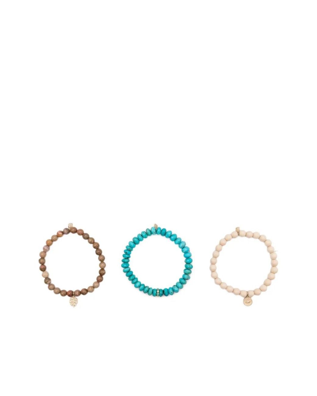Sydney Evan White 14K Diamond Leaf Bracelet