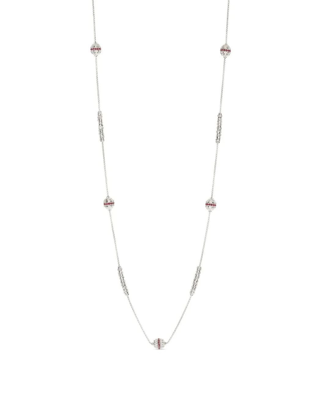 Officina Bernardi White 18Kt Ophidia Ruby Necklace