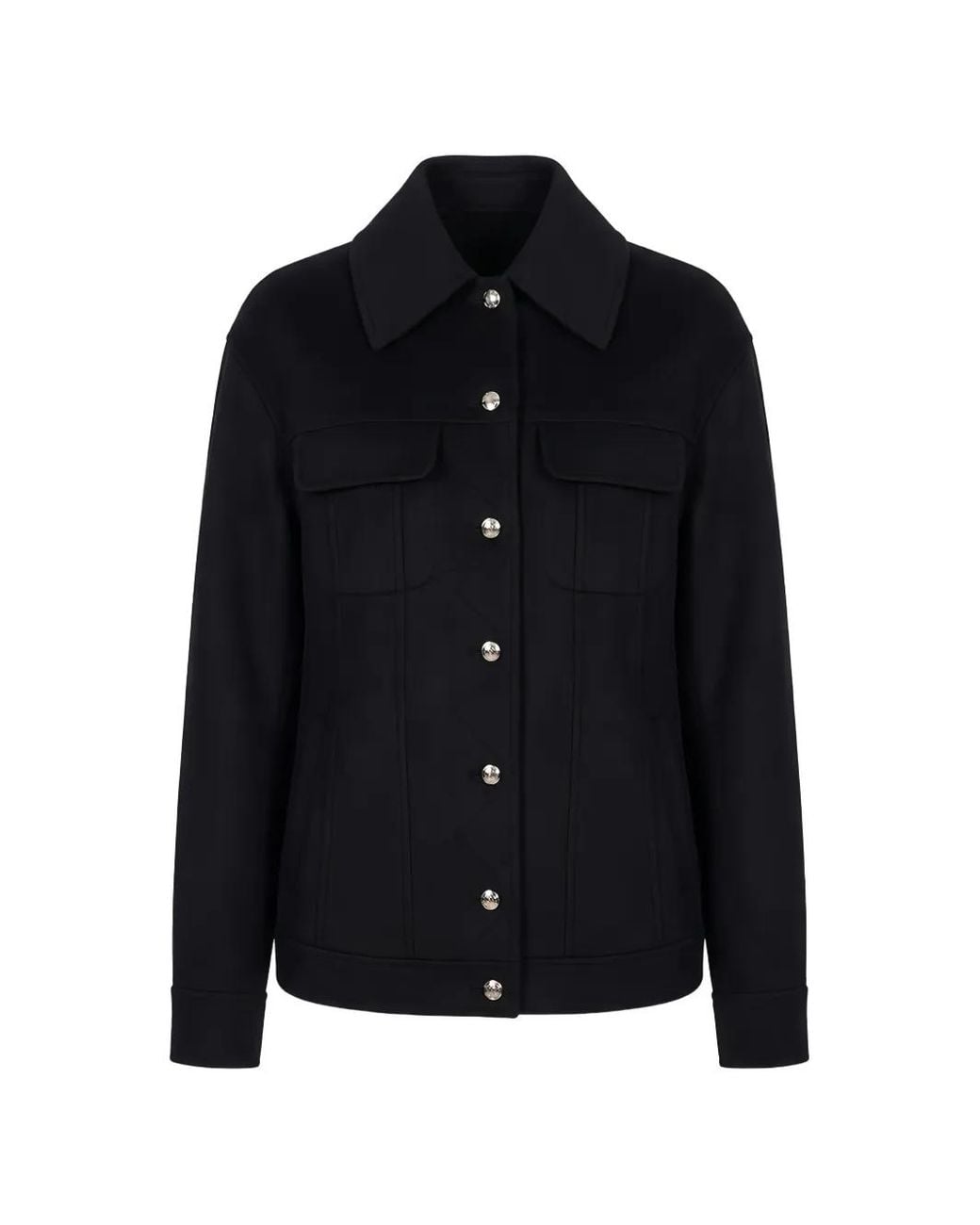 Sportmax Black Calcio Wool Jacket