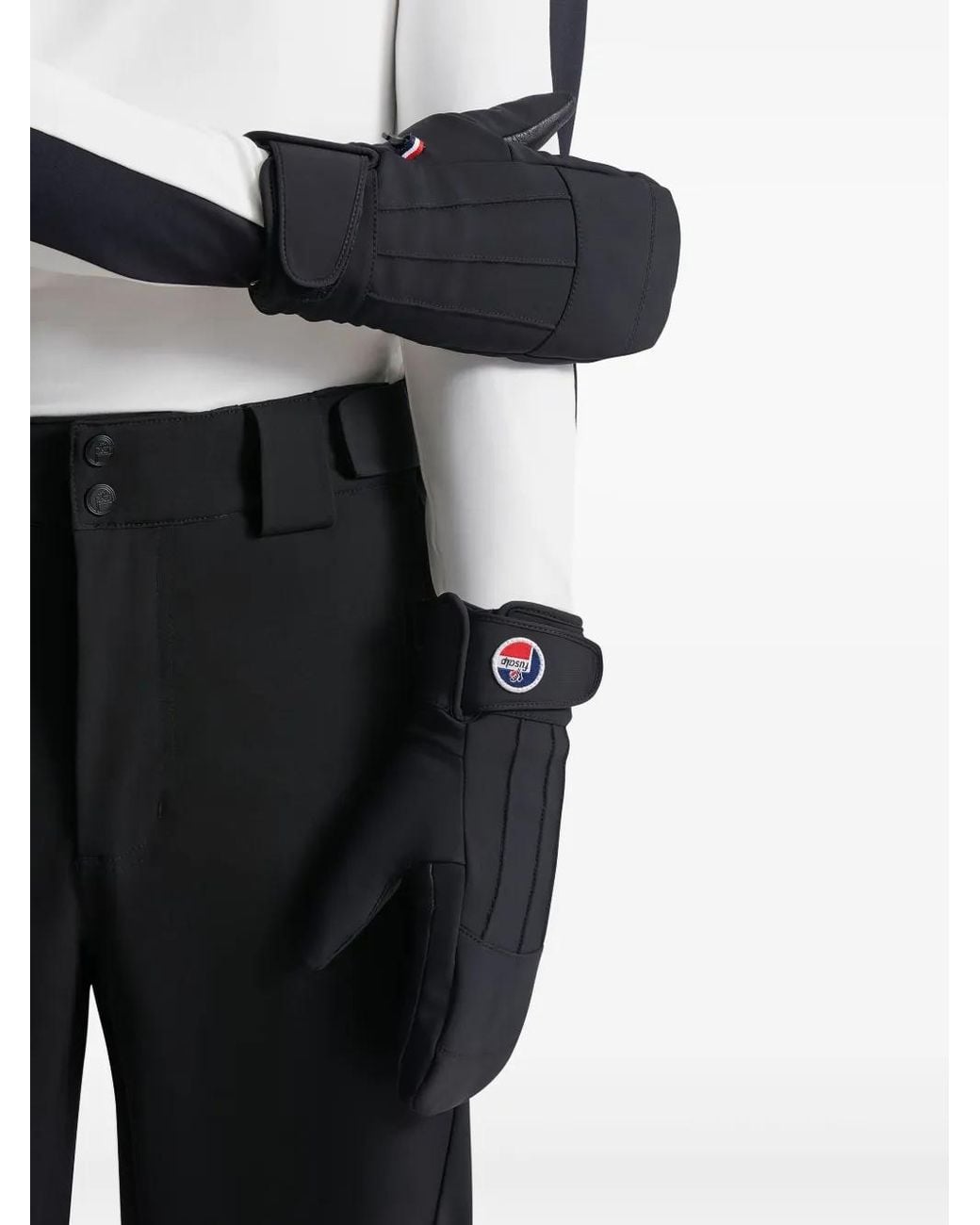 Guantes Con Parche Del Logo Fusalp de color Black