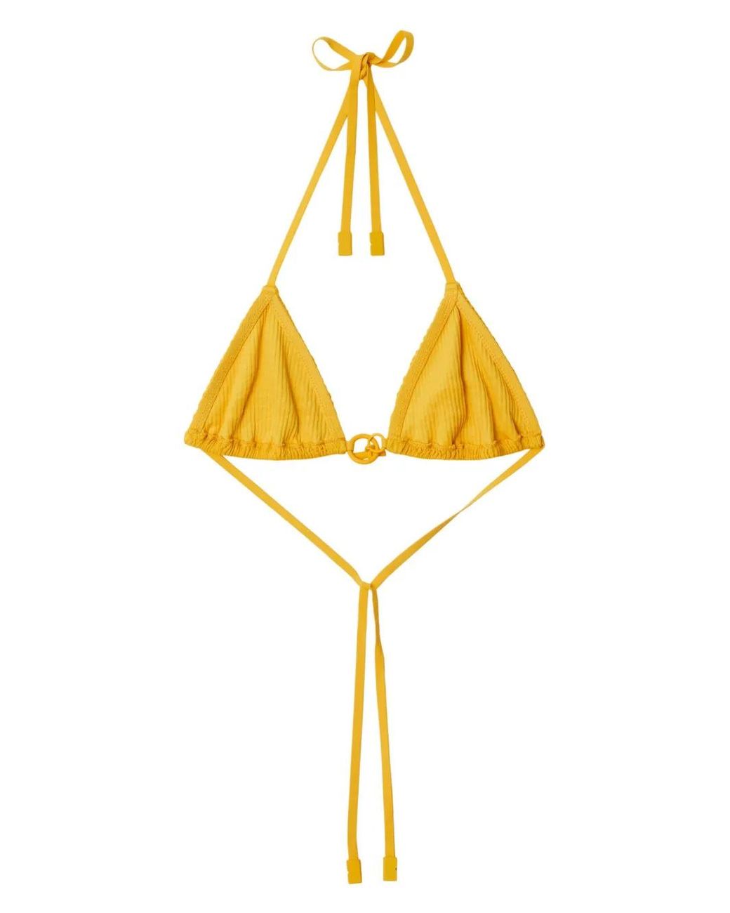 Burberry Metallic Bikini Top
