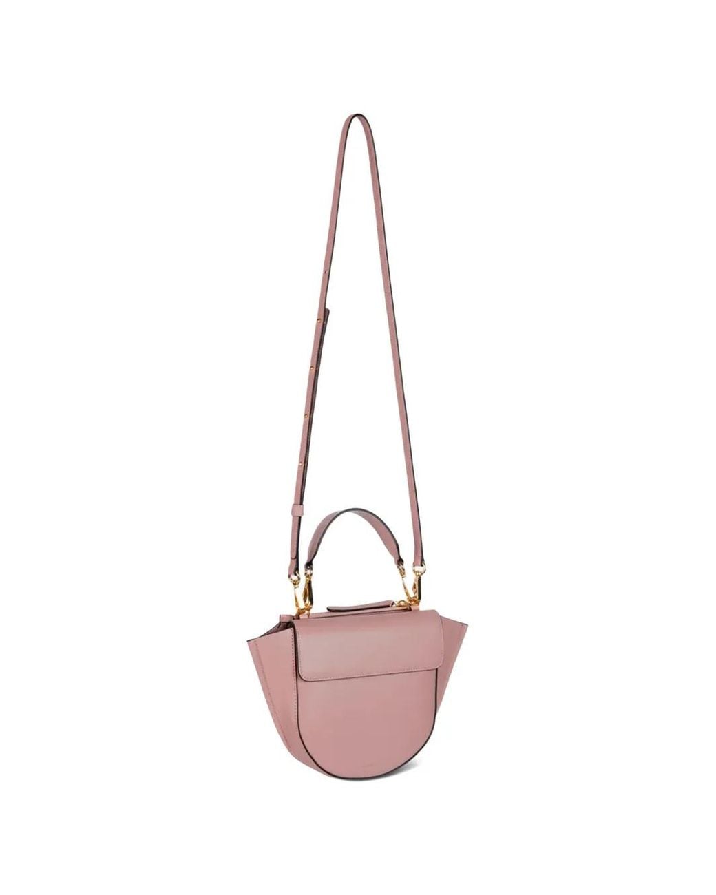 Wandler Pink Hortensia Top Handle Satchel