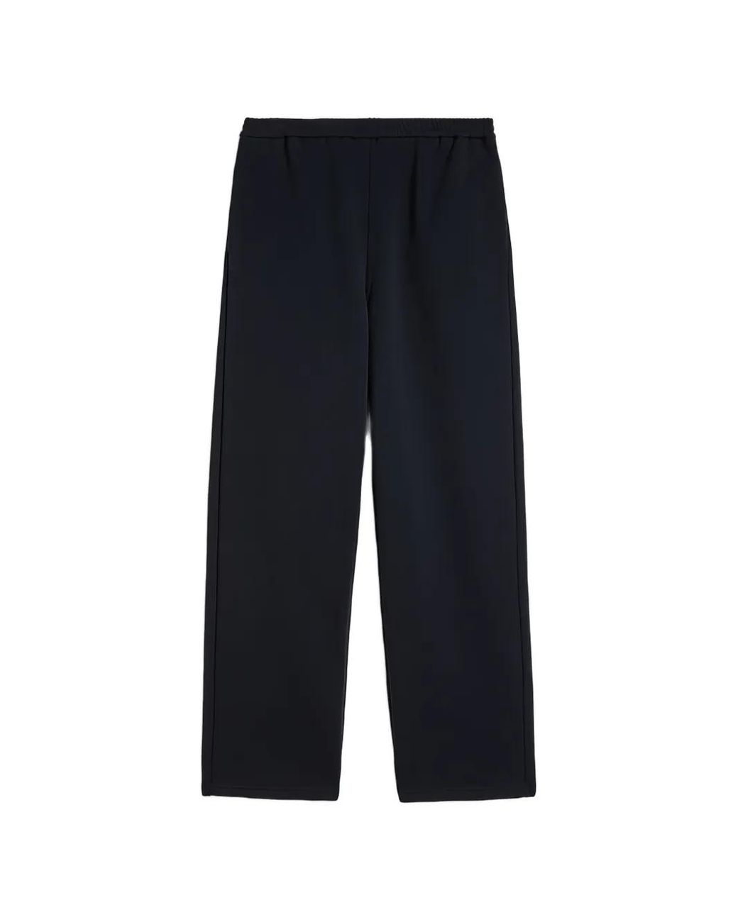 Jil Sander Blue Monogram-Embroidered Jersey Track Pants for men