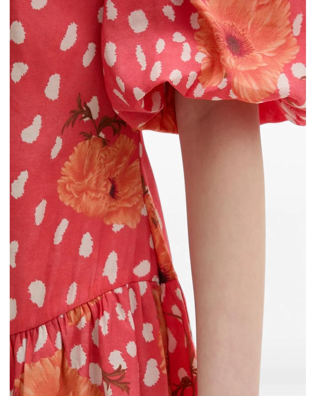 Never Fully Dressed Red Petite Poppy Mini Dress