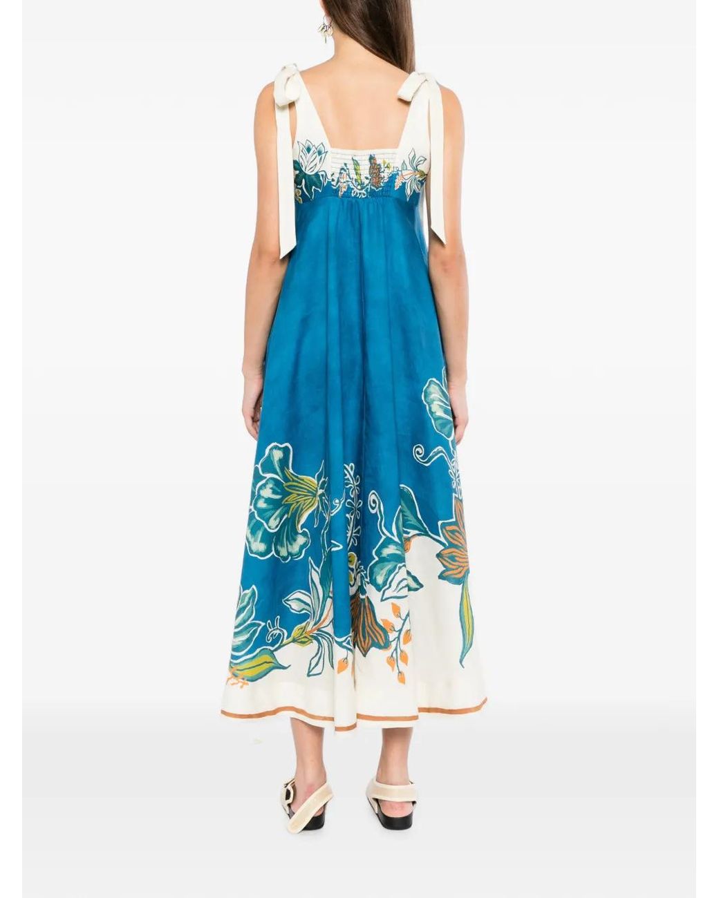 ALÉMAIS Blue Luda Dress