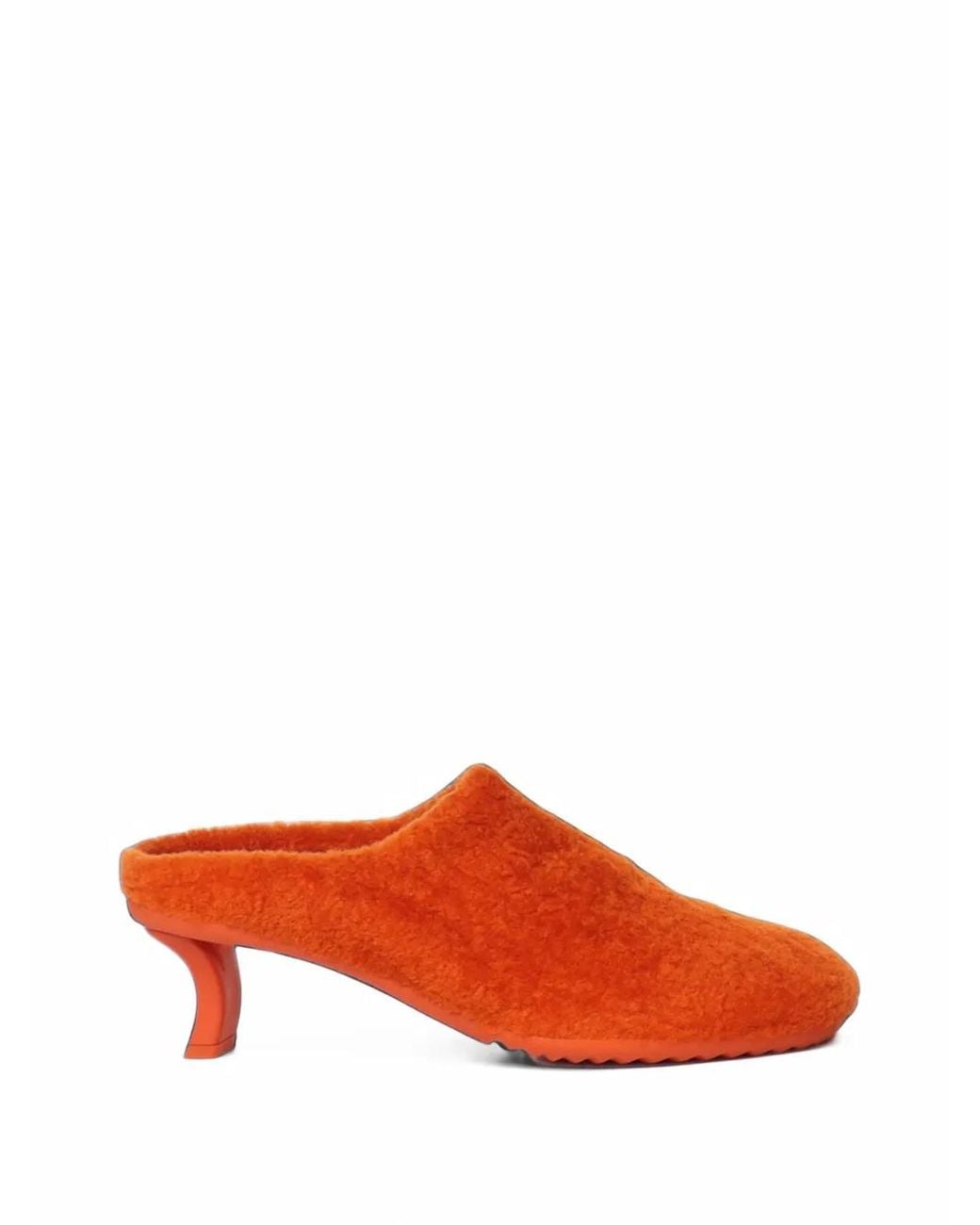 Loewe Orange Dive Mules