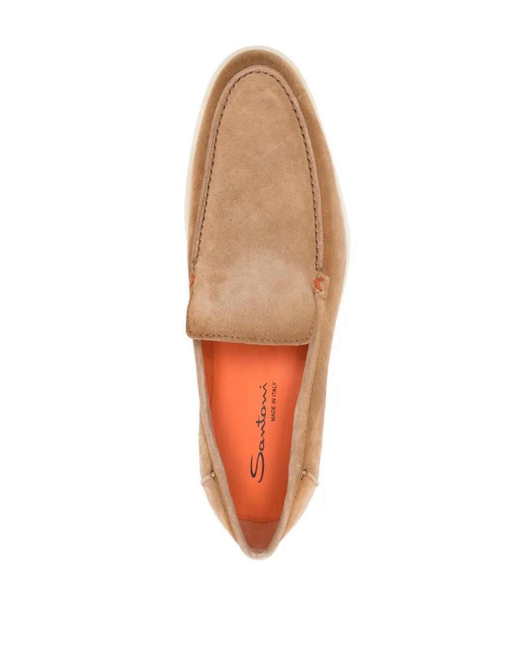 Santoni Natural Botanist Moccasin for men