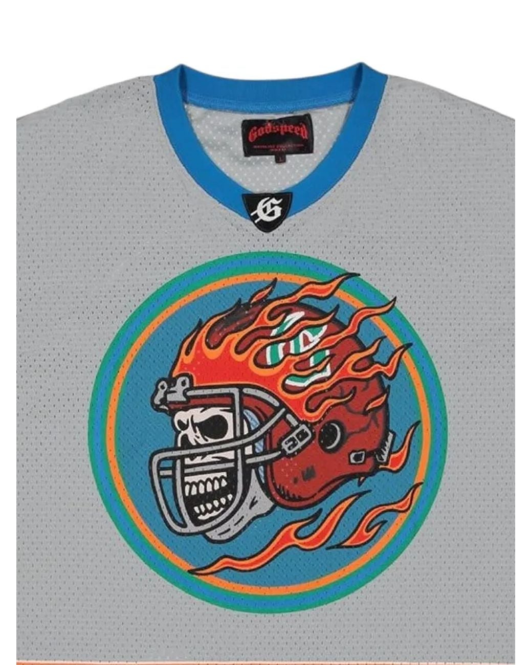 Godspeed Blue First Down T-Shirt for men