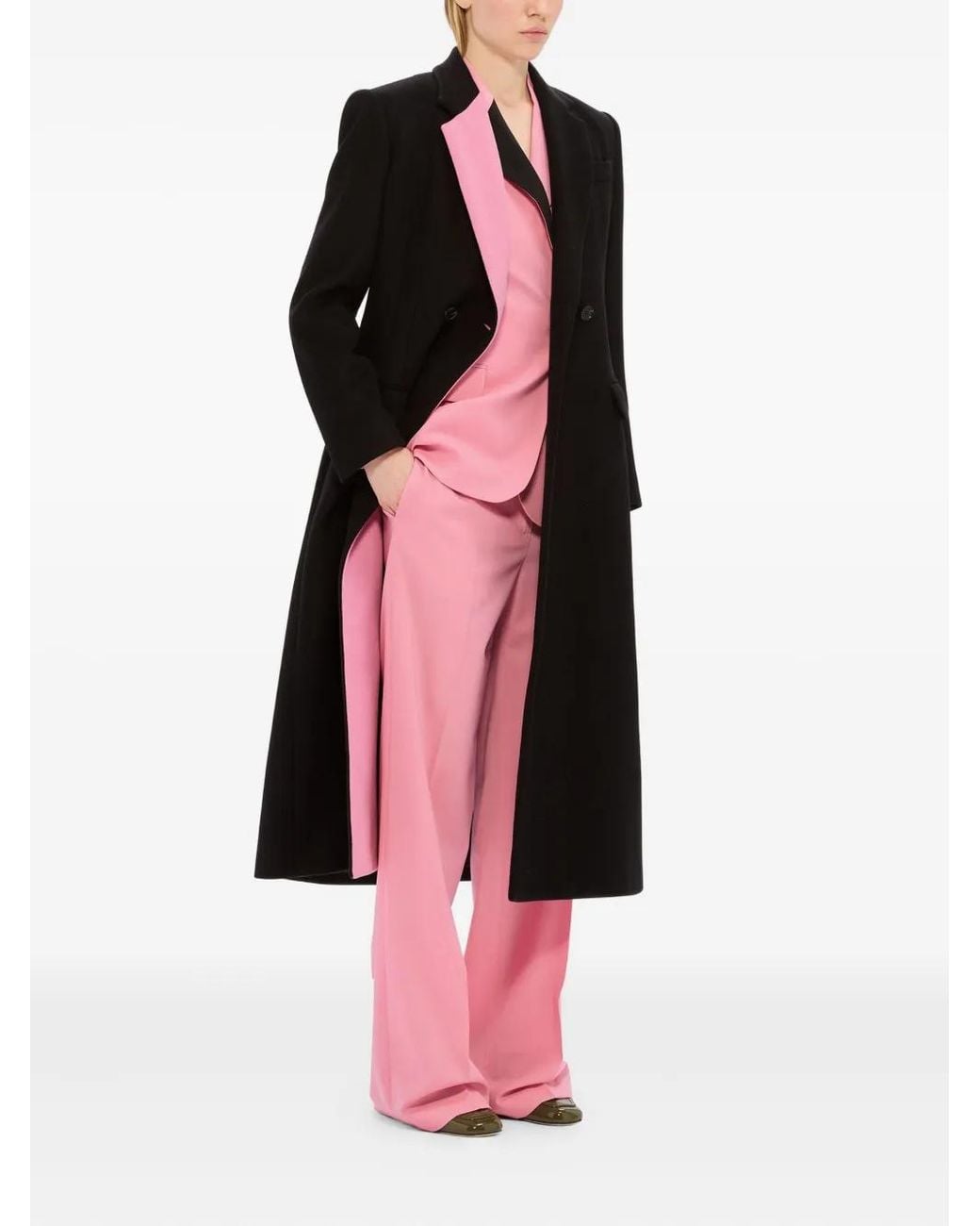 MSGM Pink Belted Blazer