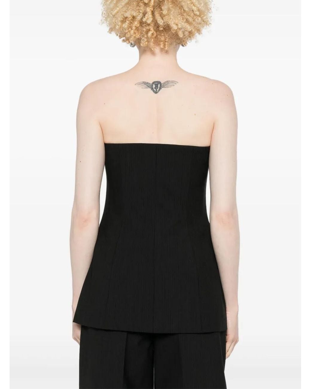 Herskind Black Jacqui Corsage Top