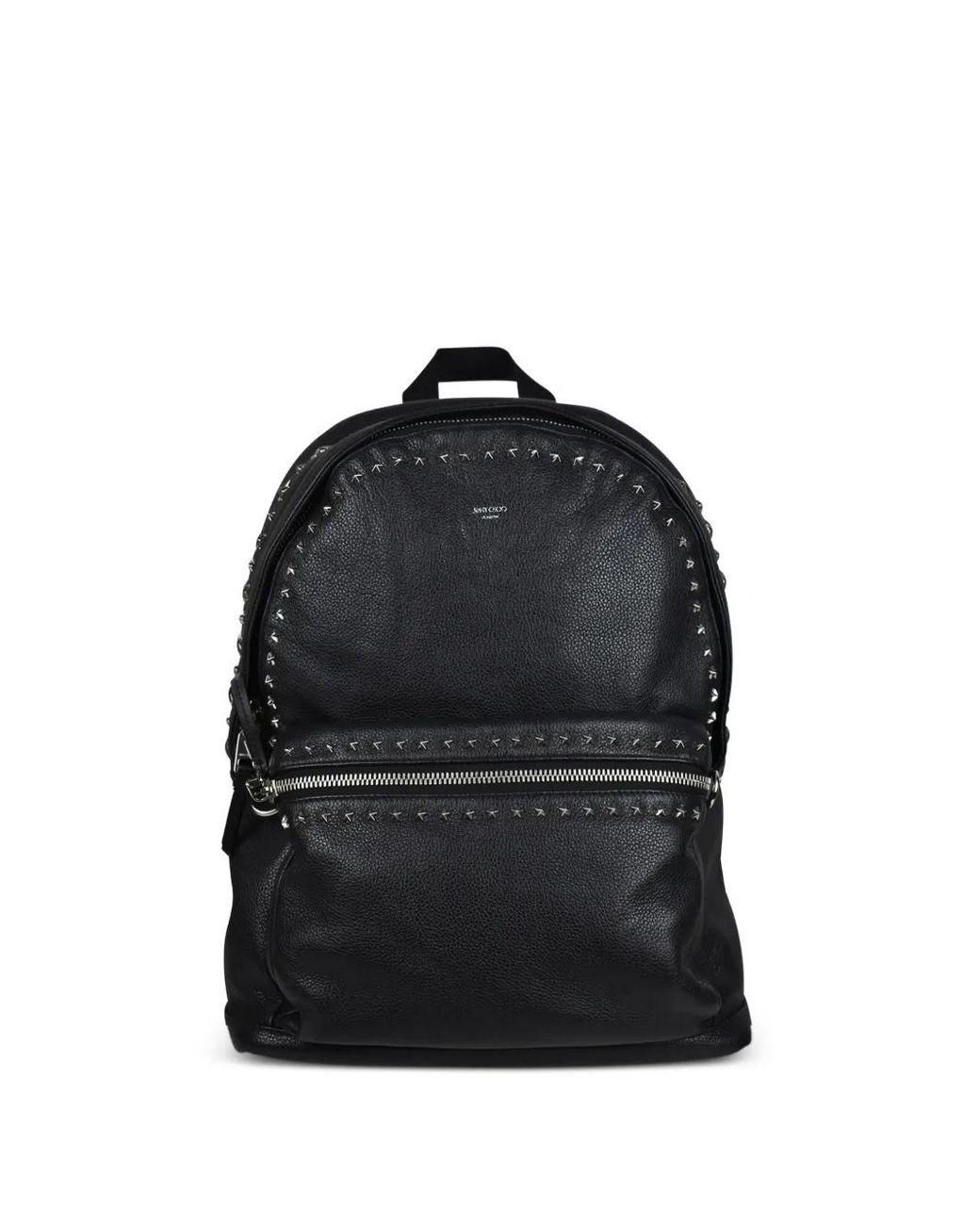 Jimmy Choo Black Wilmer Metallic-Stars Backpack for men