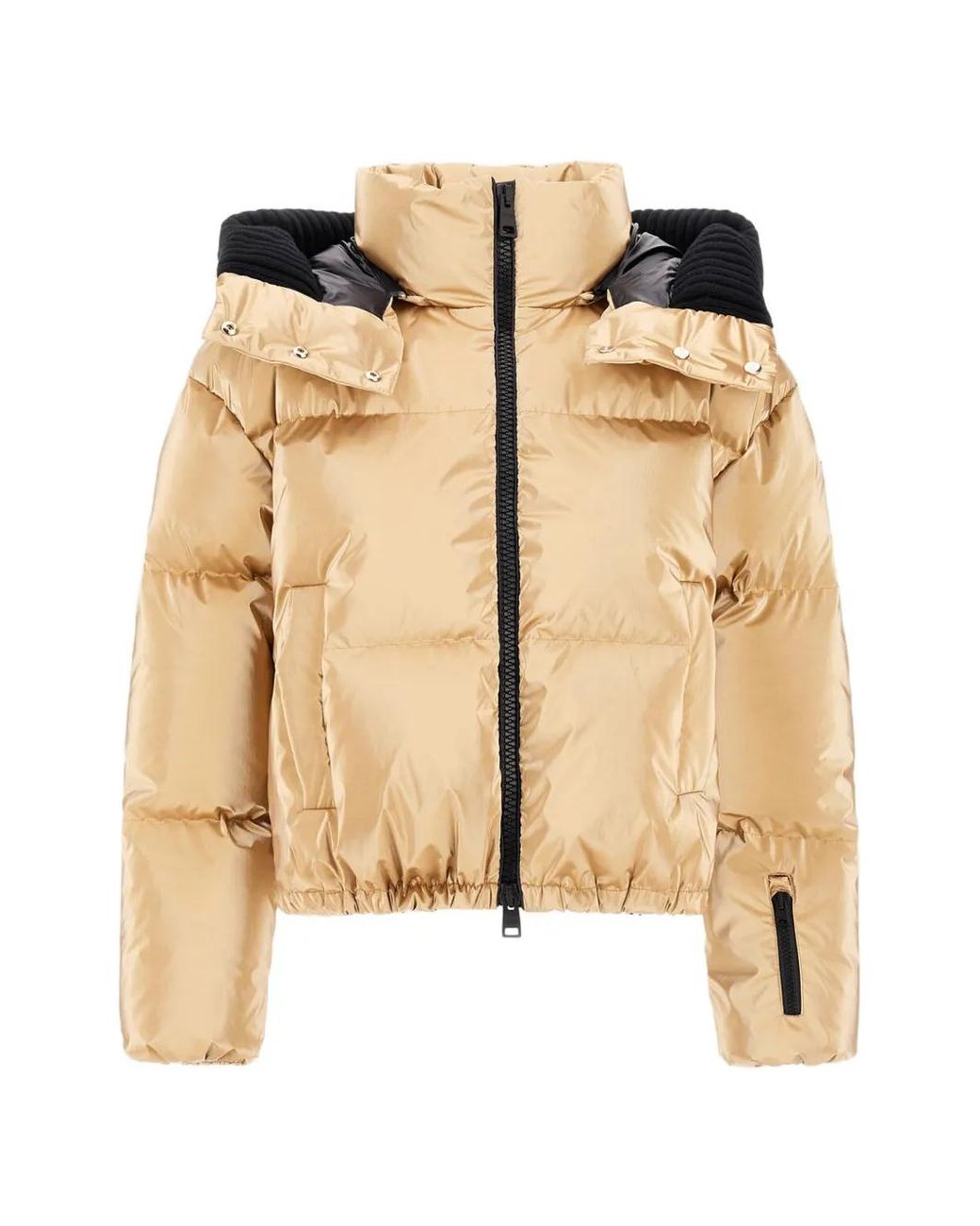 Herno Natural Laminated Quilted Jacket