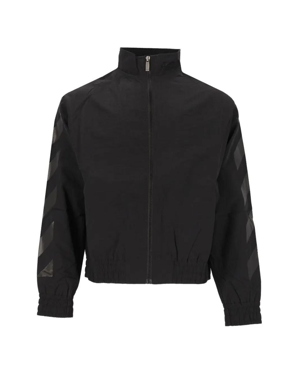 Off-White c/o Virgil Abloh Black Long-Sleeves Jacket for men