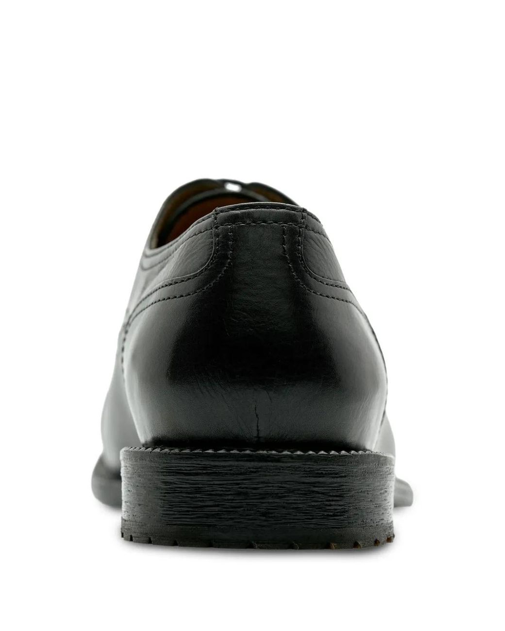Lottusse Black Lutton Oxford Shoes for men