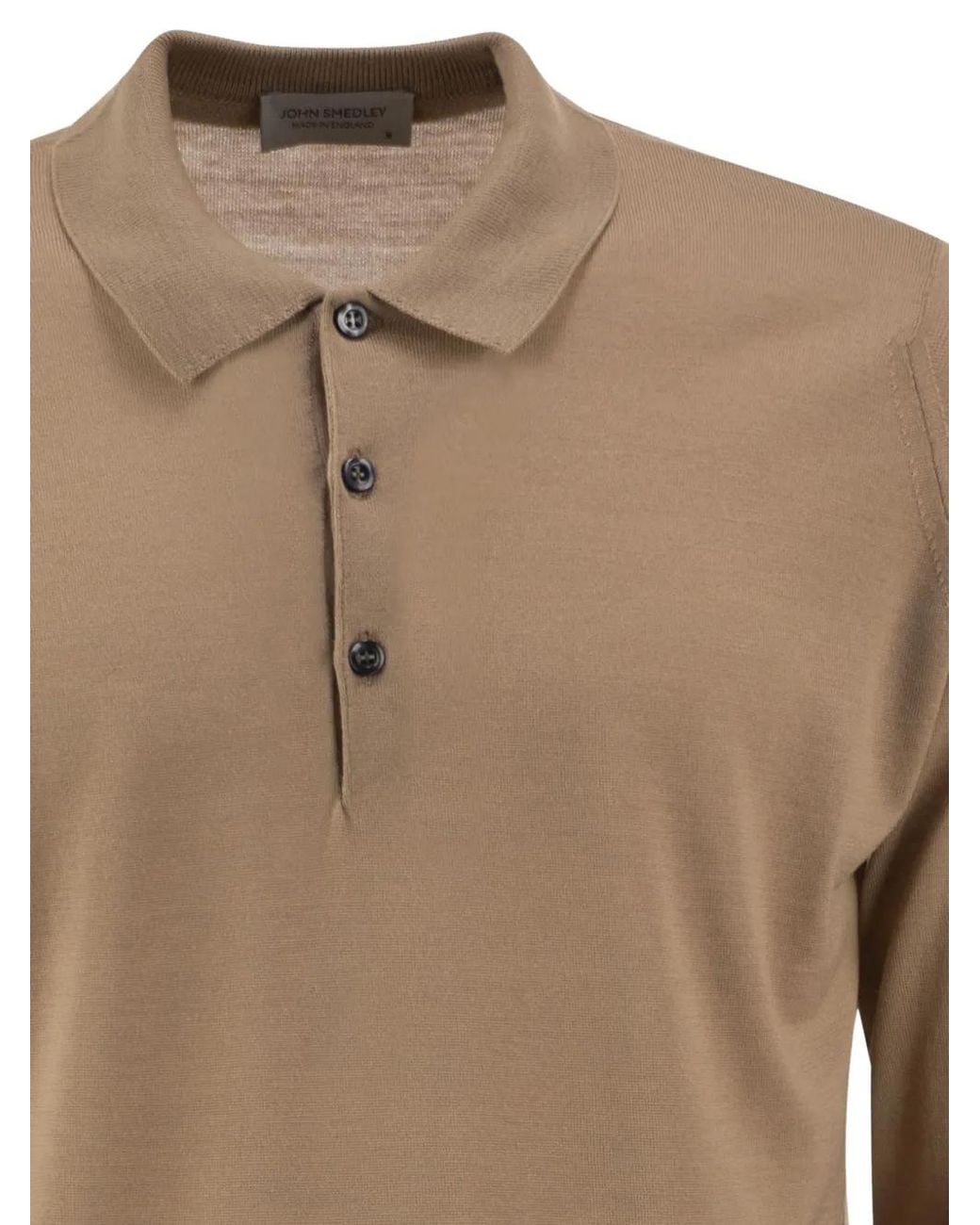 John Smedley Natural Belper Long-Sleeve Sweater for men