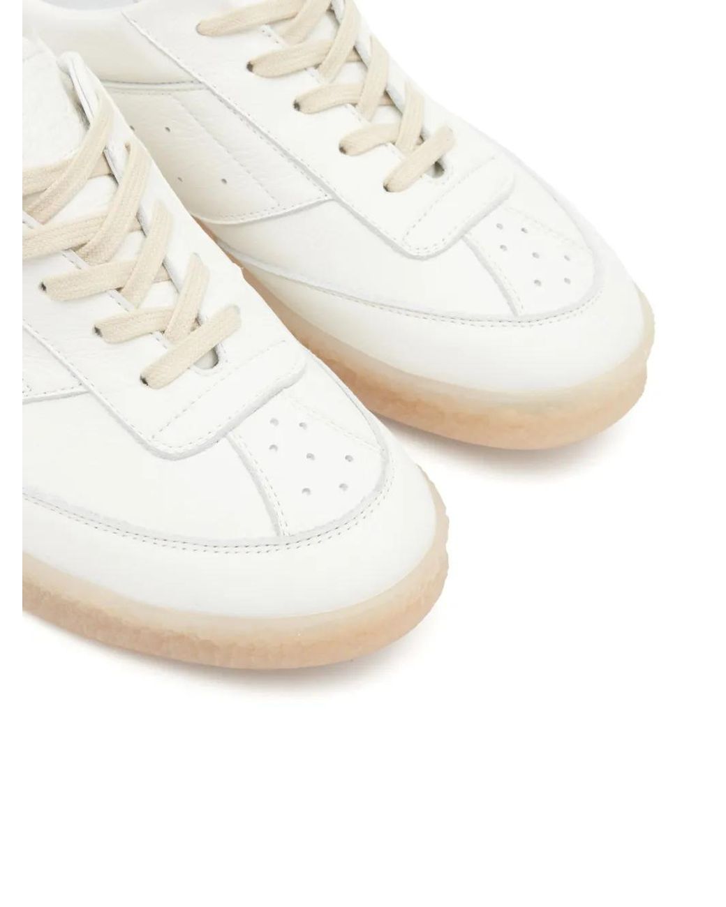 MM6 by Maison Margiela White Shoes