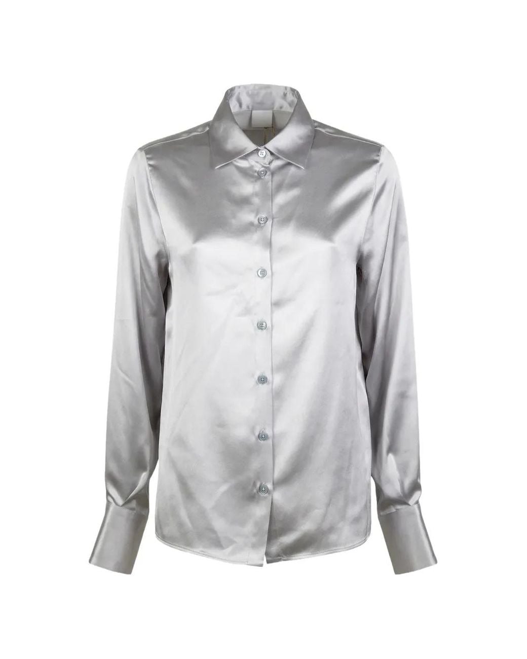 Camisa Con Botones Eleventy de color Gray