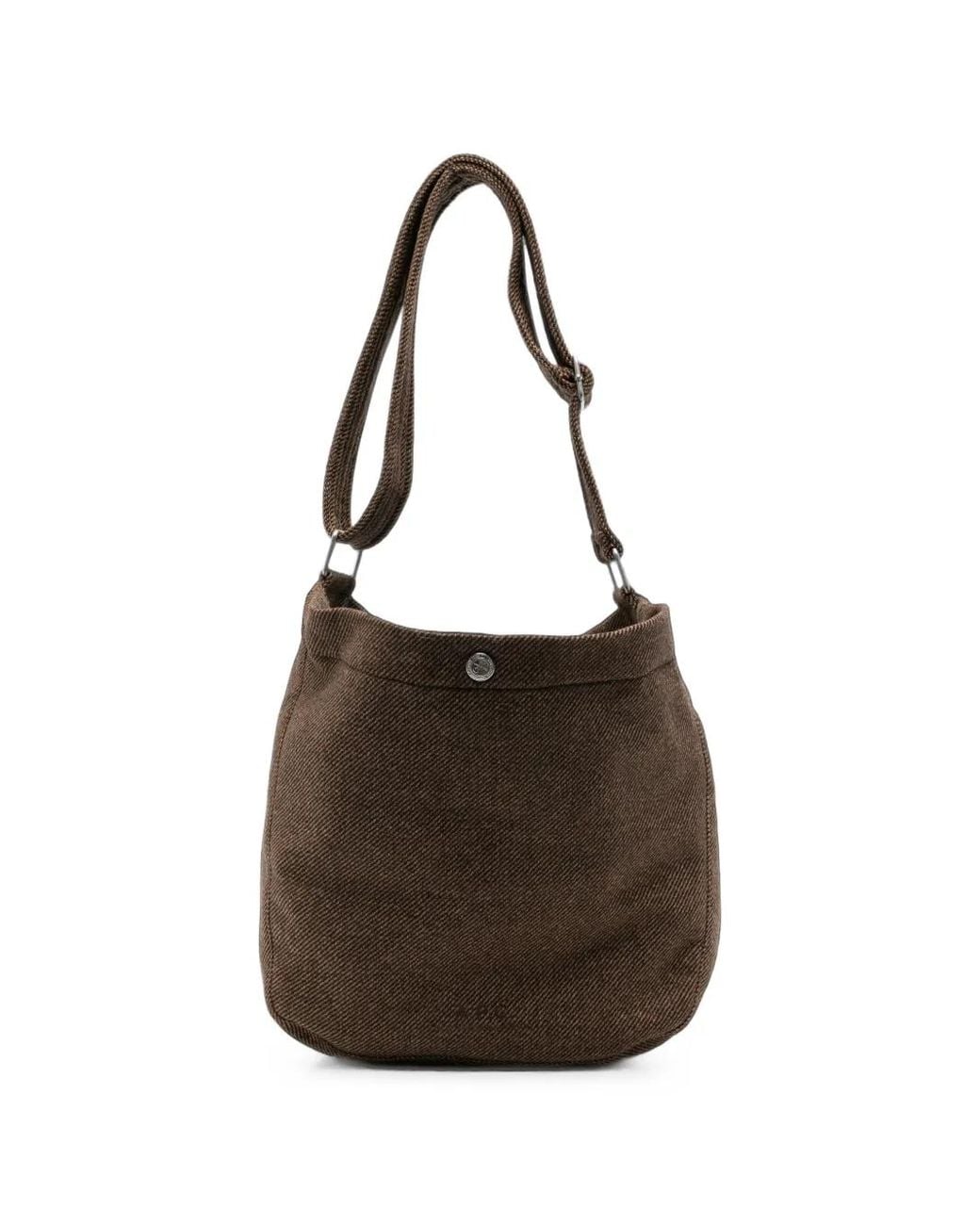 A.P.C. Brown Journal Satchel