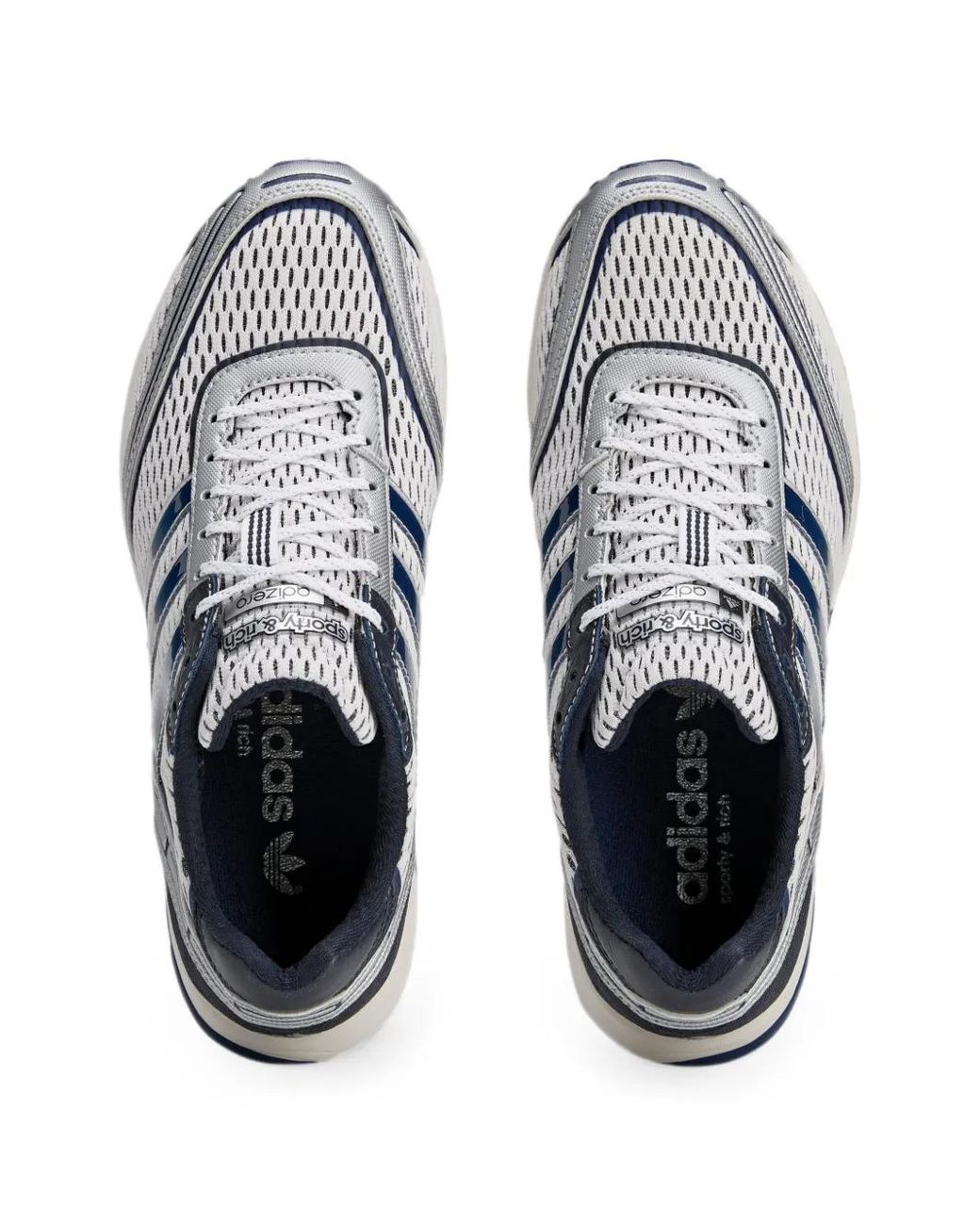 Adidas White X Sporty & Rich Adizero Adios Sneakers for men