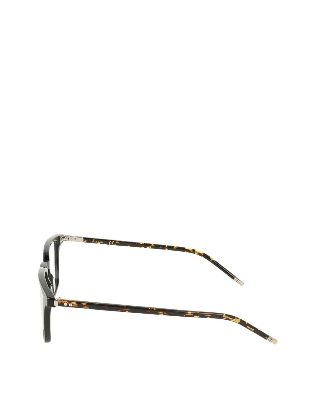 Paul Smith Black Pulford Square-Frame Glasses for men