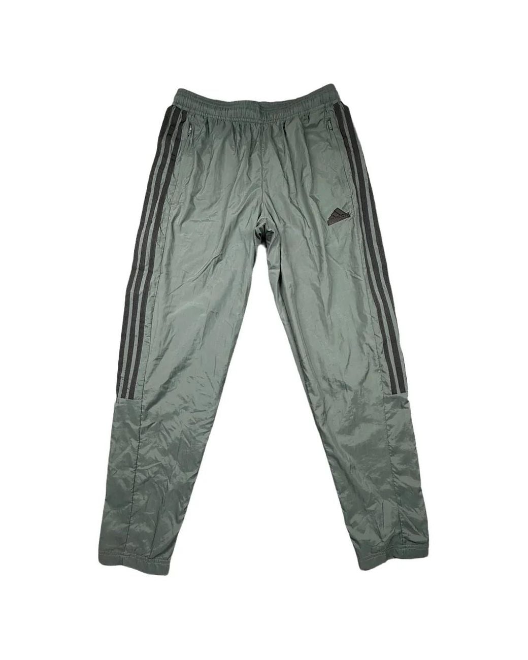 Adidas Gray Tiro Zip-Up Track Pants for men