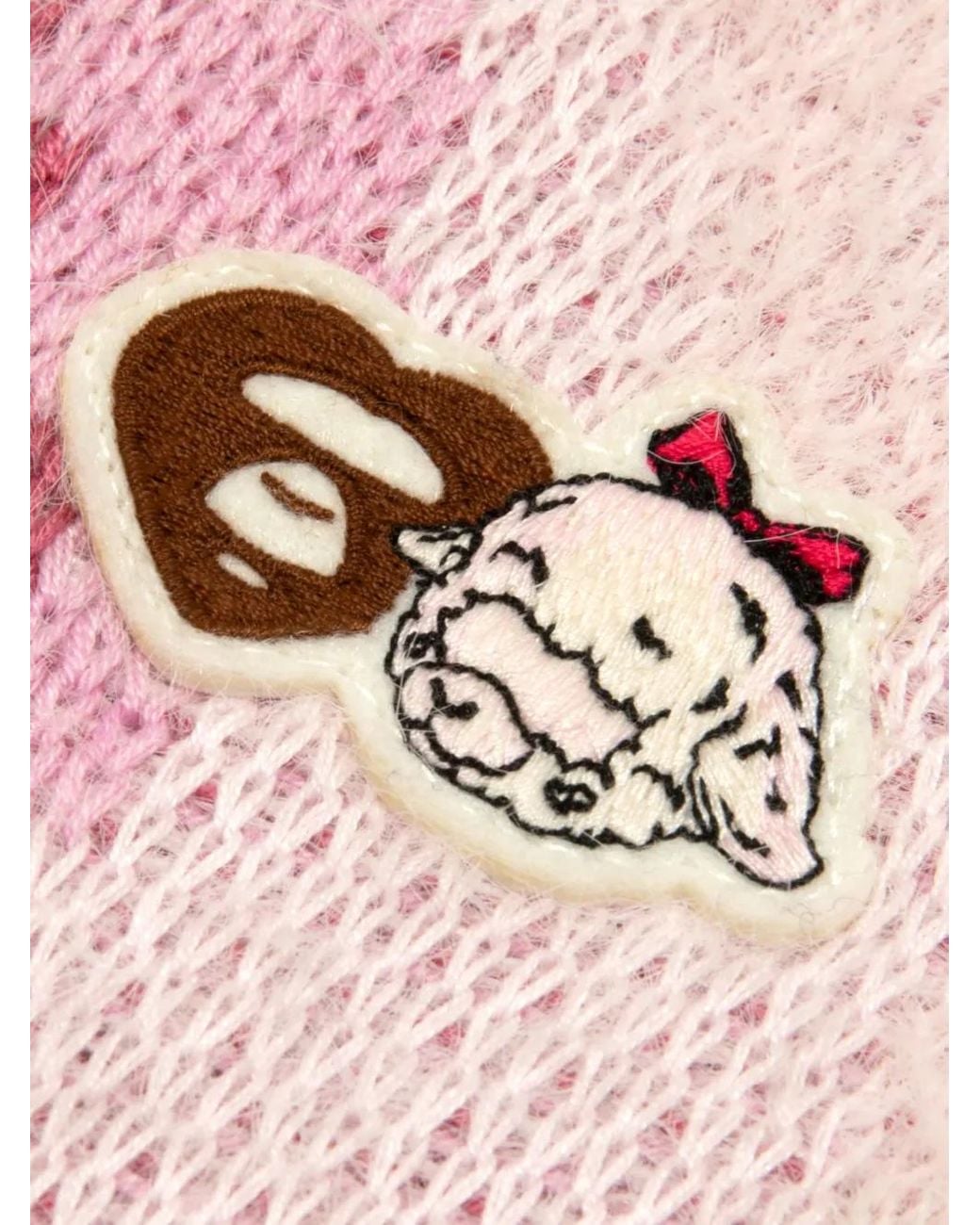 Aape By A Bathing Ape Pink Camouflage-Pattern Zip-Up Hoodie
