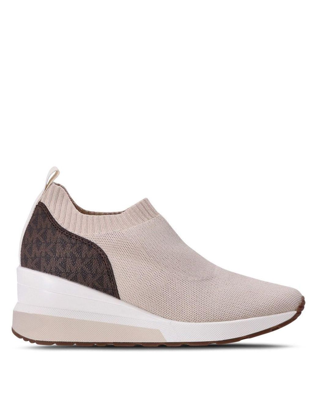 michael kors slip on sneakers black